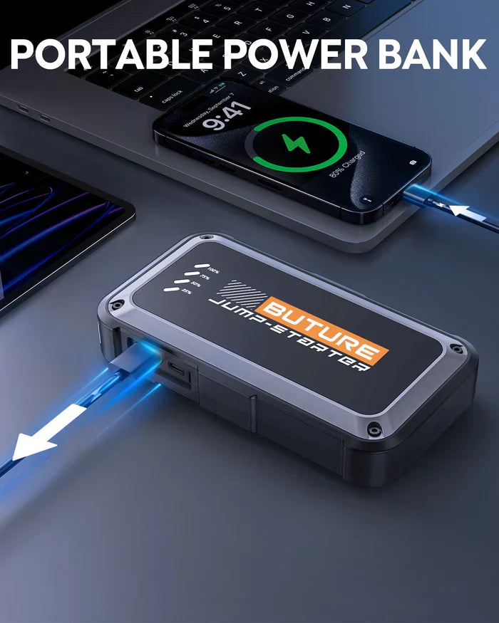 Beta08 Portable Car Jump Starter 3000A 16800mAh Jump Box